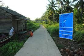 Pekerjaan Fisik di Desa Bangun Harjo Jaya Tuntas 100 Persen